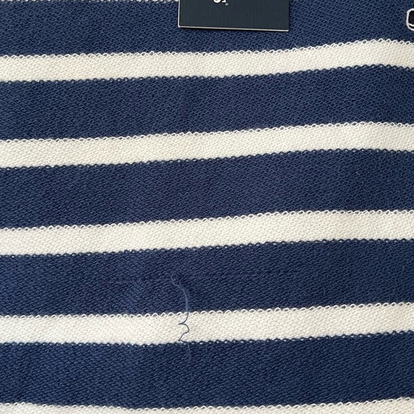 Vineyard Vines Men’s Striped Crew Sweatshirt Deep Bay Size XXL - Picture 7 of 7